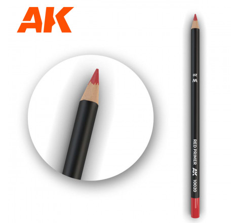 AK® Crayon de vieillissement red primer (rouge antirouille) référence AK10020