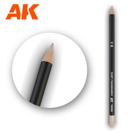 AK® Crayon de vieillissement poussière & traces de pluie référence AK10026