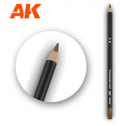 AK® Crayon de vieillissement traces de saleté (streaking dirt) référence AK10030
