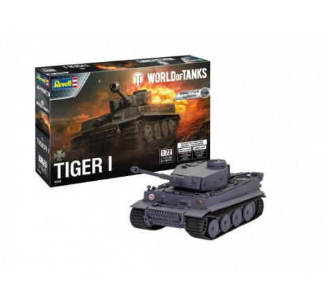 Revell® World of Tanks maquette militaire Tigre 1:72