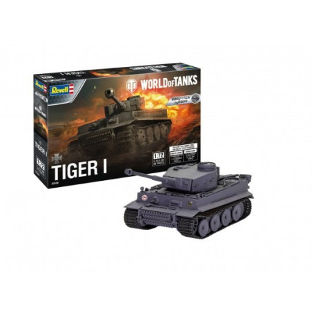 Revell® World of Tanks maquette militaire Tigre 1:72