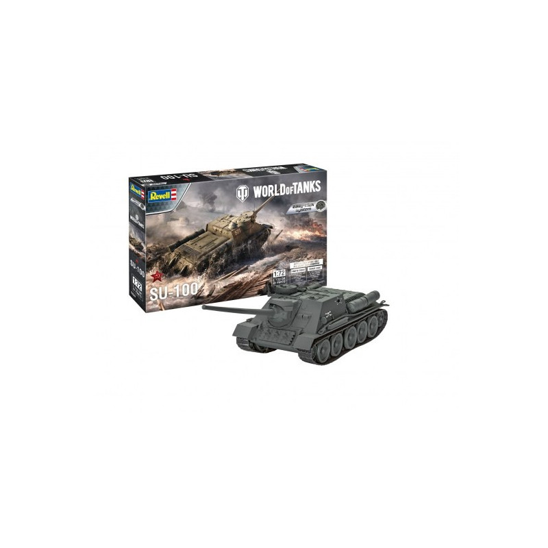 Revell® World Of Tanks maquette SU-100 1:72 - 03507