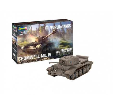 Revell® World Of Tanks maquette militaire Cromwell MK.IV 1:72 référence 03504