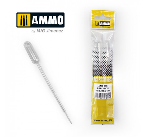 Ammo® Set de grandes pipettes 1ml (4pcs) référence A.MIG-8235