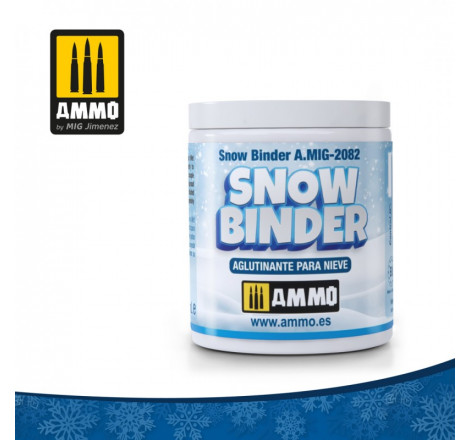 Ammo® Snow Binder liant neige référence A.MIG-2082