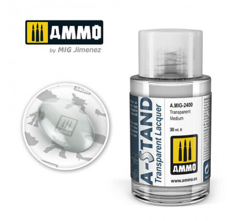 Ammo® Medium Transparent A-Stand référence A.MIG-2400