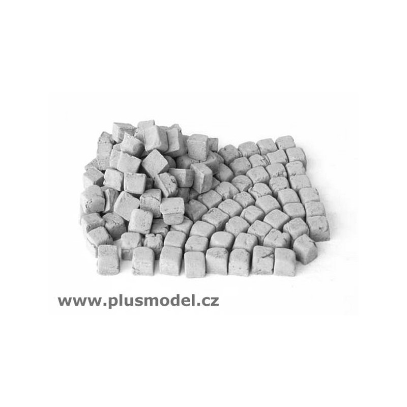 Plusmodel® pavé en granite de petite taille 1:48 référence 4002