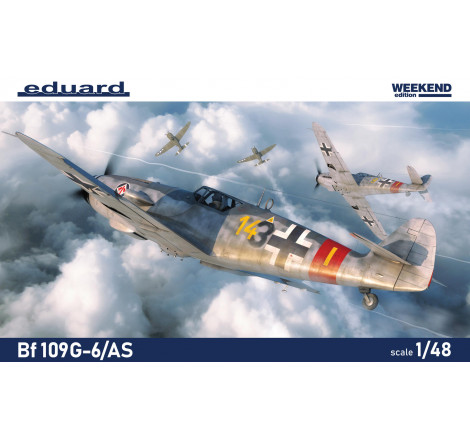 Eduard® maquette avion Bf 109G-6/AS  (Weekend edition) 1:48 référence 84169