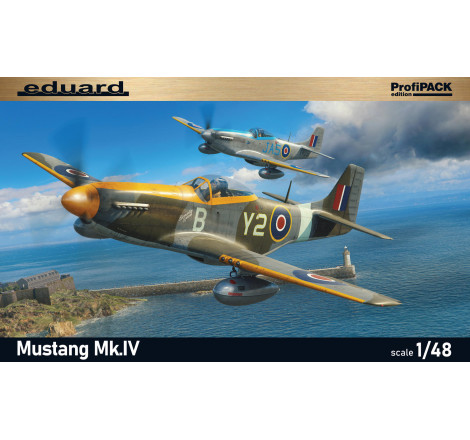 Eduard® maquette avion Mustang Mk.IV (ProfiPack edition) 1:48 référence 82104