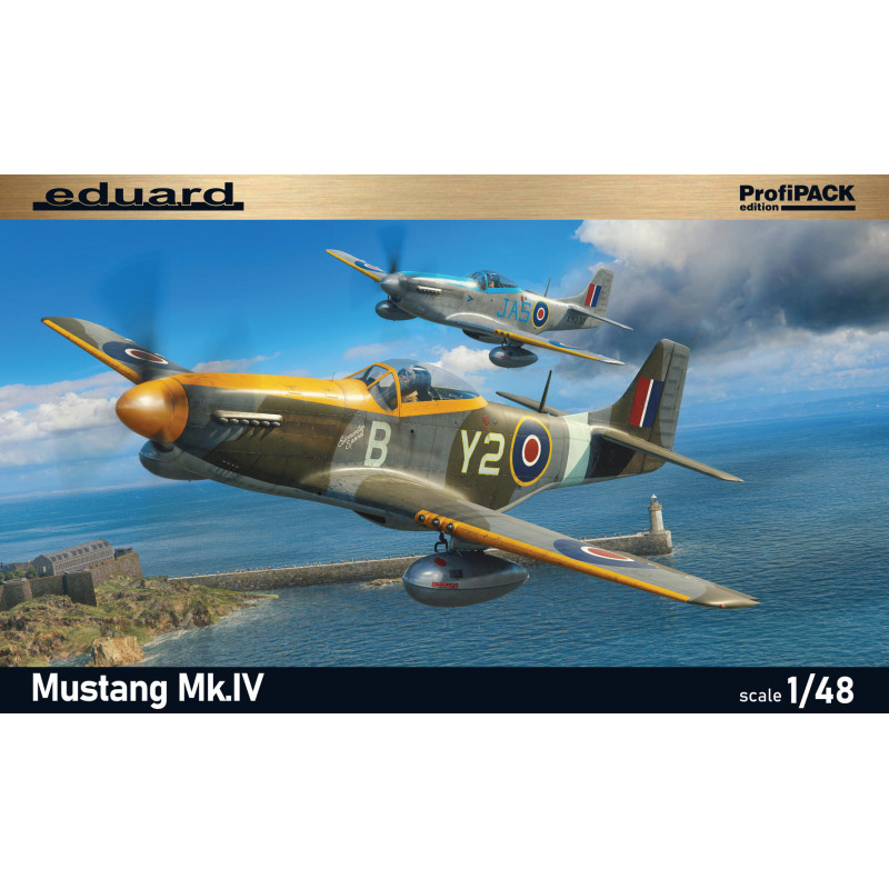 Eduard® maquette avion Mustang Mk.IV (ProfiPack edition) 1:48 référence 82104