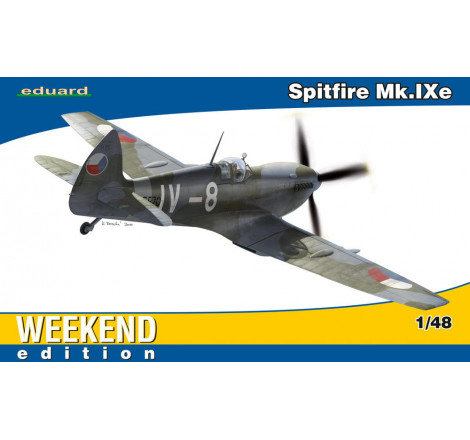 Eduard® maquette avion Spitfire Mk.IXe (Weekend edition) 1:48 référence 84138