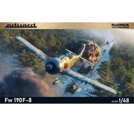 Eduard® maquette avion Fw 190F-8 (ProfiPack edition) 1:48 référence 82139