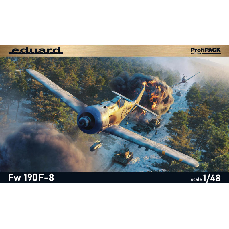 Eduard® maquette avion Fw 190F-8 (ProfiPack edition) 1:48 référence 82139