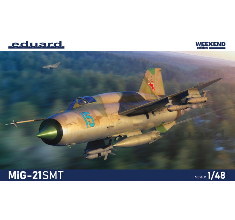 Eduard® maquette avion MIG-21SMT (Weekend edition) 1:48 référence 84180