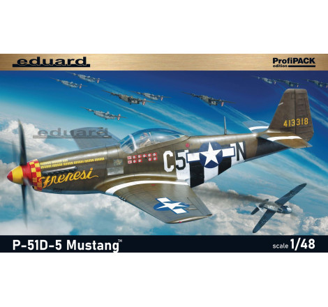 Eduard® maquette avion P-51D-5 Mustang (ProfiPack edition) 1:48 référence 82101