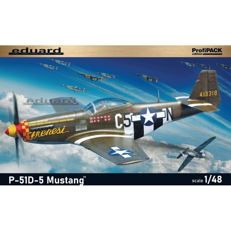 Eduard® maquette avion P-51D-5 Mustang (ProfiPack edition) 1:48 référence 82101