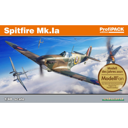 Eduard® maquette avion Spitfire MK.Ia (ProfiPack edition) 1:48 référence 82151