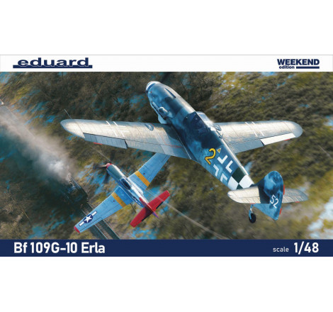 Eduard® maquette avion Bf 109G-10 Erla (Weekend edition) 1:48 référence 84174