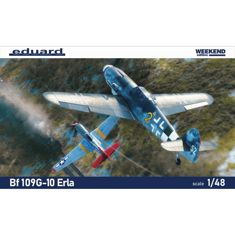 Eduard® maquette avion Bf 109G-10 Erla (Weekend edition) 1:48 référence 84174