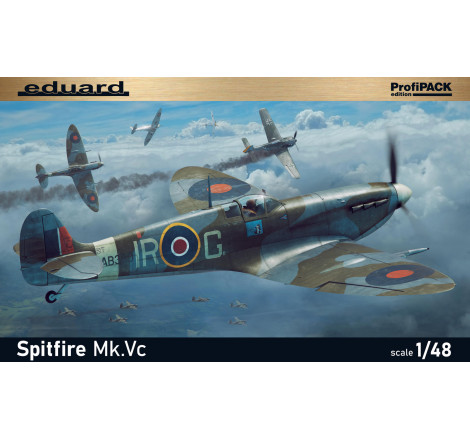 Eduard® maquette avion Spitfire Mk.Vc (ProfiPack edition) 1:48 référence 82158