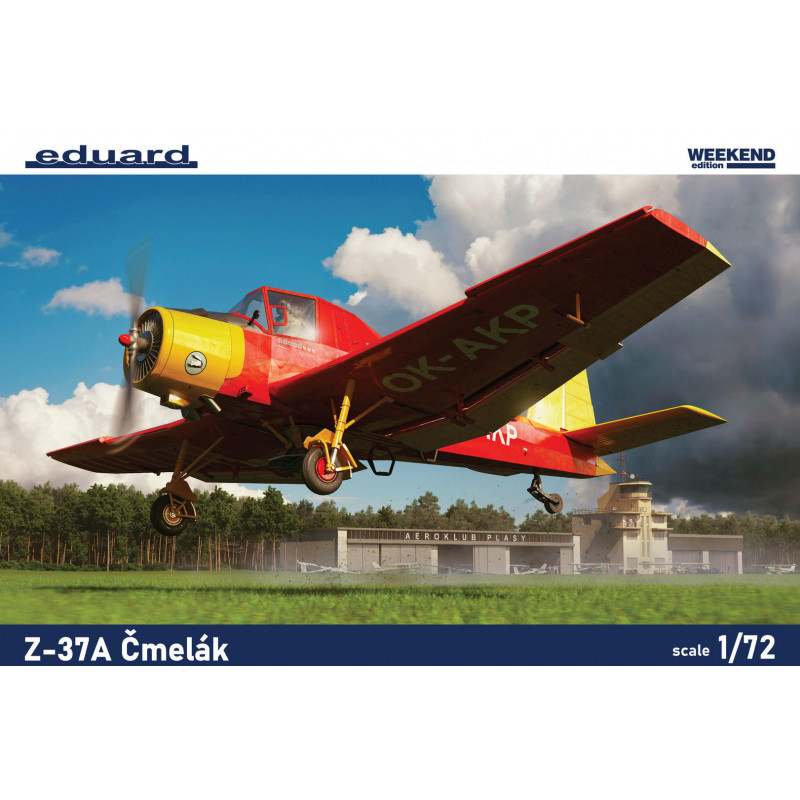 Eduard® maquette avion Z-37A Čmelák (Weekend edition) 1:72 référence 7456