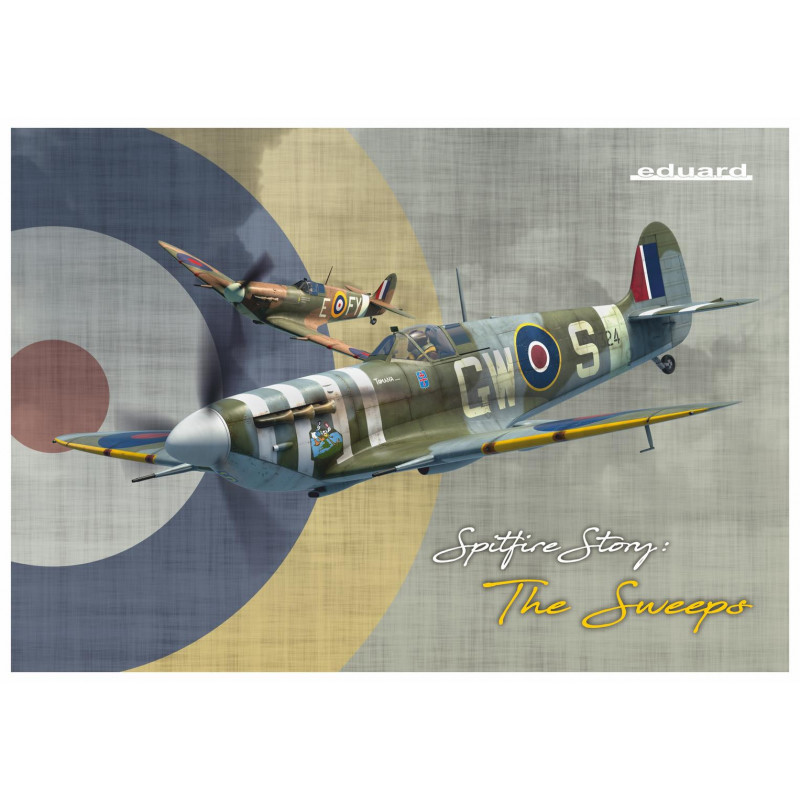 Eduard® maquette avion Spitfire Story: The Sweeps - Édition limité 1:48 référence 11153