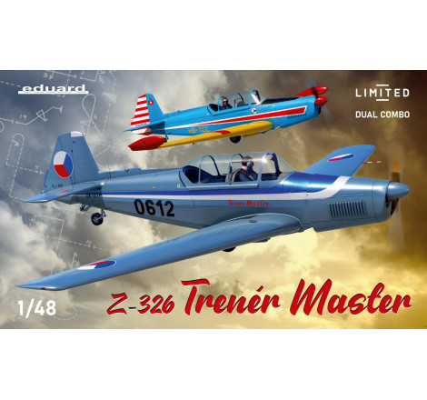 Eduard® maquette avion Z-326 Z-326 Trener Master Dual Combo - Édition limité 1:48 référence 11167