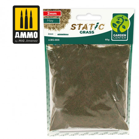 Ammo® Flocage 2 mm Hay - Static Grass référence A.MIG-8800