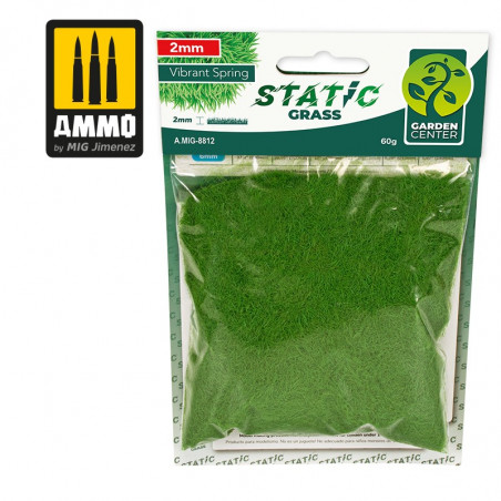 Ammo® Flocage 2 mm Vibrant Spring - Static Grass référence A.MIG-8812