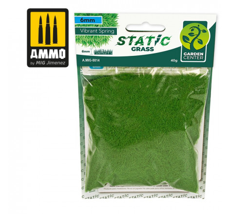 Ammo® Flocage 6 mm Vibrant Spring - Static Grass référence A.MIG-8814