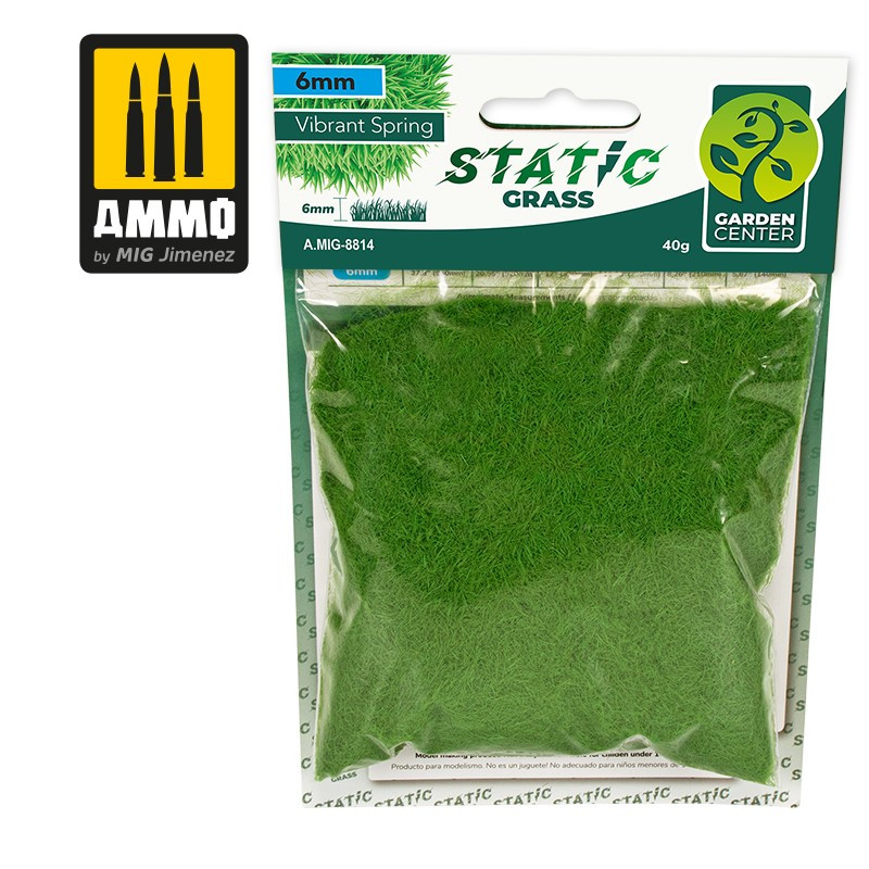 Ammo® Flocage 6 mm Vibrant Spring - Static Grass référence A.MIG-8814