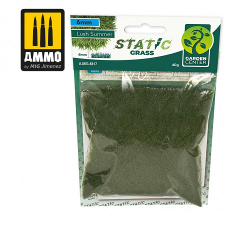 Ammo® Flocage 6 mm Lush Summer - Static Grass référence A.MIG-8817