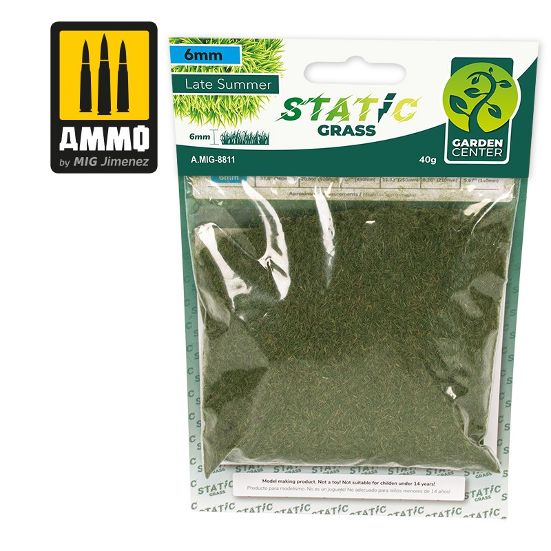 Ammo® Flocage 6 mm Late Summer - Static Grass référence A.MIG-8811