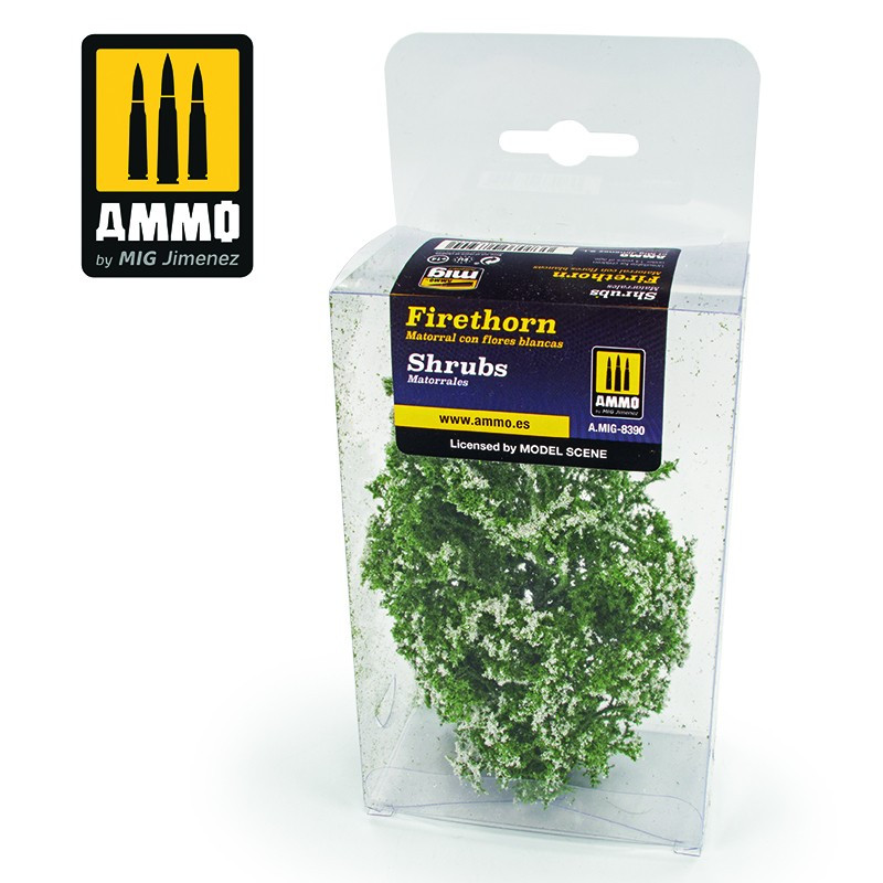 Ammo® Arbustes fleurs blanches référence A.MIG-8390