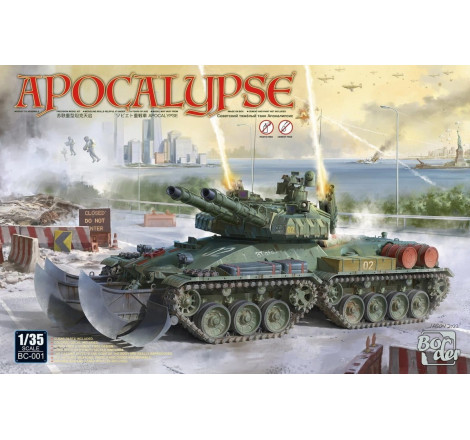 Border® Maquette Tank fantastique Apocalypse 1:35 référence BC-001