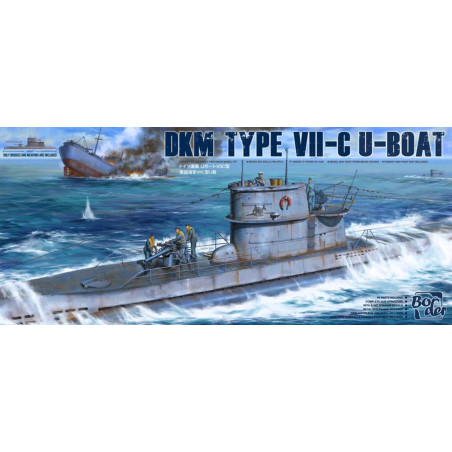 Border® Maquette U-Boat DKM type VII-C 1:35 référence BS-001