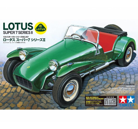 Tamiya® maquette voiture Lotus Super 7 Series 2 1:24 référence 24357