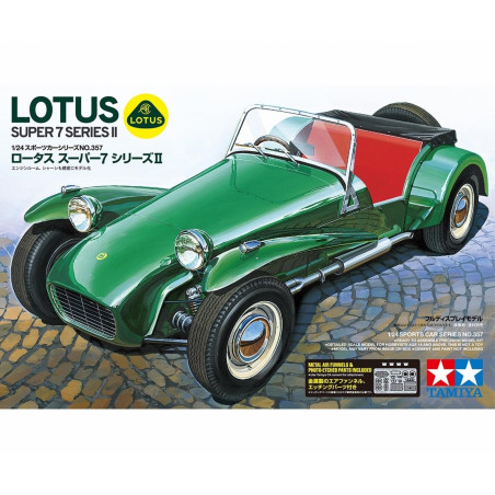 Tamiya® maquette voiture Lotus Super 7 Series 2 1:24 référence 24357