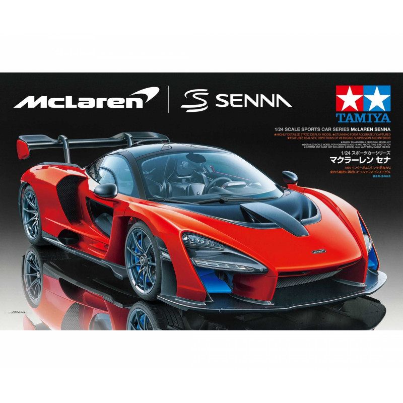 Tamiya® maquette voiture Mclaren Senna 1:24 référence 24355