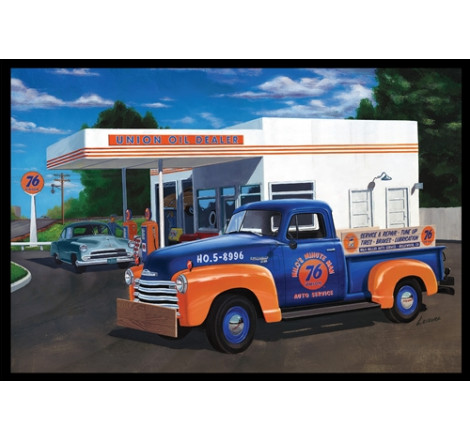 AMT® Maquette Chevy Pickup (union 76) 1950 1:32