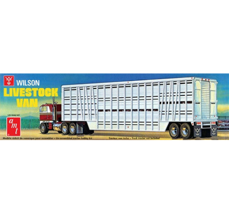 AMT® Maquette Camion Wilson Livestock Van 1:25