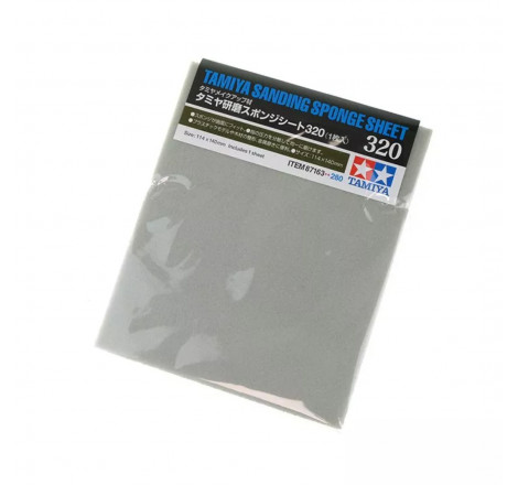 Tamiya® éponge abrasive grain 320 87163