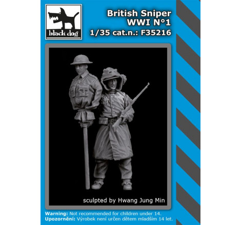 Black Dog® Sniper britannique WW1 1:35 référence F35216