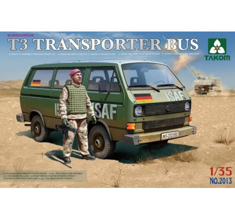 Takom® Maquette véhicule T3 Transporter BUS 1:35 référence 2013