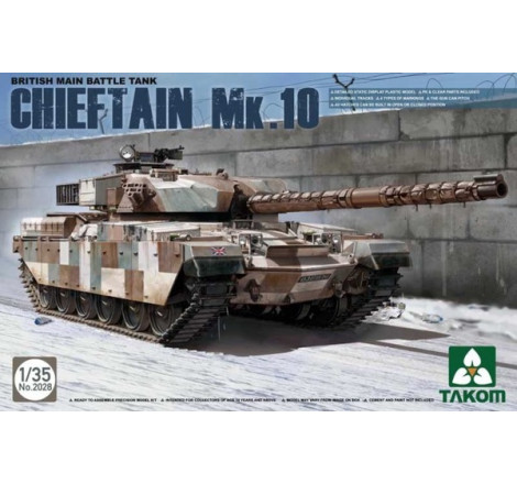 Takom® Maquette militaire Chieftain Mk10 1:35 référence 2028