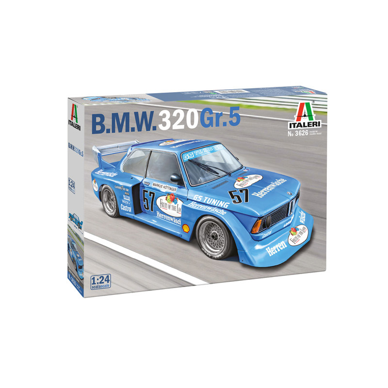 Italeri® Maquette voiture BMW 320 Gr.5 1:24 référence i3626