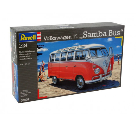 Revell® Maquette voiture Volkswagen T1 "Samba Bus" 1:24 référence 07399