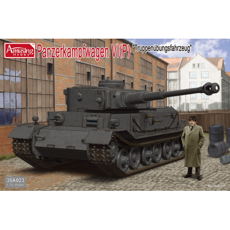 Amusing Hobby® Maquette militaire Pz.Kpfw.VI Tiger (P) "Truppenübungsfahrzeug" 1:35
