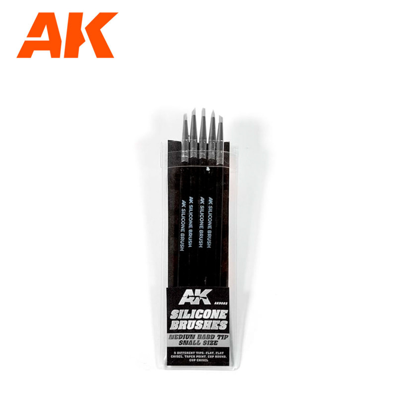AK® Set pinceaux silicone - small référence AK9085