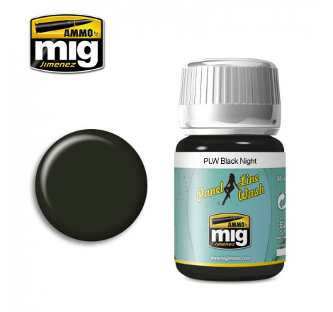 Ammo® Panel line black night A.MIG-1611